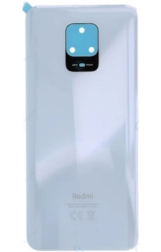 Xiaomi Redmi Note 9 Pro Beyaz Arka Pil Kapağı Batarya Kapağı Beyaz Xiaomi Redmi Note 9 Pro Beyaz Arka Pil Kapağı Batarya Kapağı Beyaz