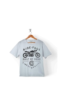 Rıde Fast Notorcycles Buılt By Hand Clothıng Çocuk Tişört 001 Rıde Fast Notorcycles Buılt By Hand Clothıng Çocuk Tişört 001