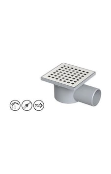 Maxiflow Eko 10x10 Yer Süzgeçi Yandan Çıkışlı 26583 Maxiflow Eko 10x10 Yer Süzgeçi Yandan Çıkışlı 26583