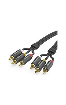 Lexroo Qg- Rca Aux Audio Kablo 1.83m - Siyah - Ta56954 Lexroo Qg- Rca Aux Audio Kablo 1.83m - Siyah - Ta56954