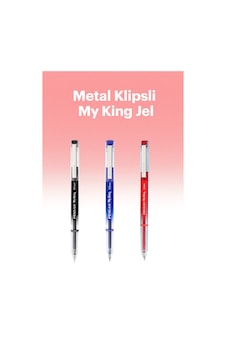 Metal Klipsli My King Jel 3 Renk Diğer Metal Klipsli My King Jel 3 Renk Diğer