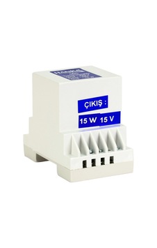 Rewel Zil Trafosu 15 Volt 15 Watt Raylı Trafosu Rewel Zil Trafosu 15 Volt 15 Watt Raylı Trafosu