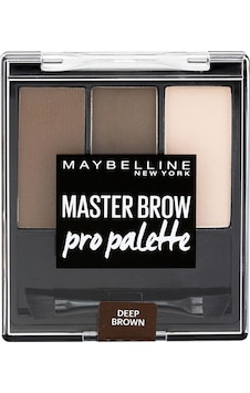 Maybelline New York 3'Lü Kaş Farı Master Brow Pro Palette 04 Deep Brown Maybelline New York 3'Lü Kaş Farı Master Brow Pro Palette 04 Deep Brown