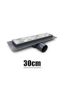 Sfk Lineer Duş Kanalı 30cm, 360 Derece Döner Başlıklı Sfk Lineer Duş Kanalı 30cm, 360 Derece Döner Başlıklı