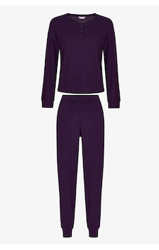 Penti Mor Midnight Mood Fitilli Pantolon Uzun Kollu Pijama Takımı Pr81