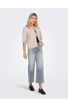 Only Onlmadıson Blush Hw Cp Wd Dnm Rea293noos Kadın Beyaz Denim Pantolon - 15365456