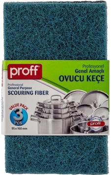 Proff Ovucu Keçe 3'lü Proff Ovucu Keçe 3'lü