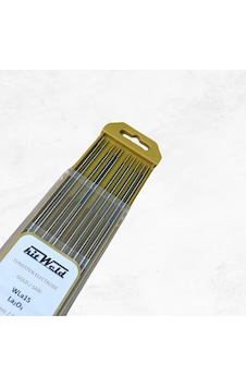 Tungsten Elektrot Gold Ø1.6x175mm. - 1 Paket 10 Adet Tungsten Elektrot Gold Ø1.6x175mm. - 1 Paket 10 Adet