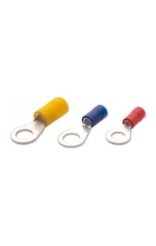 İzoleli Yuvarlak Tip Pabuç 0,5-1,5 Mm Civata Çapı 4,3 Mm 200 Adet İzoleli Yuvarlak Tip Pabuç 0,5-1,5 Mm Civata Çapı 4,3 Mm 200 Adet