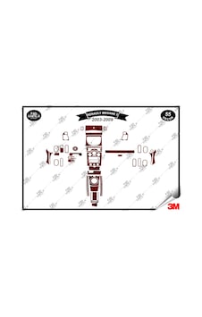 Renault Megane 2 Analog 2003-2009 Torpido Konsol Trim Göğüs Maun Kaplama Set 55 Parça Maun Renk Renault Megane 2 Analog 2003-2009 Torpido Konsol Trim Göğüs Maun Kaplama Set 55 Parça Maun Renk