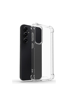 Samsung Uyumlu Galaxy S24 Fe Kılıf Zore Nitro Anti Shock Silikon Şeffaf Samsung Uyumlu Galaxy S24 Fe Kılıf Zore Nitro Anti Shock Silikon Şeffaf