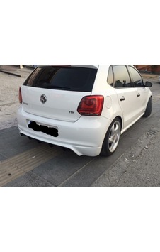 Vw Polo 6 Arka Tampon Eki Difizör Fiber Boyasız Vw Polo 6 Arka Tampon Eki Difizör Fiber Boyasız
