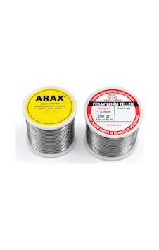 Feray Arax Lı Lehim Teli 1.6 Mm / 200 Gr - 60/40 Arax Feray Arax Lı Lehim Teli 1.6 Mm / 200 Gr - 60/40 Arax