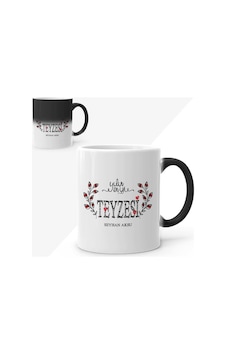 Kişiye Özel Yılın En Iyi Teyzesi Sihirli Kupa Bardak Kişiye Özel Yılın En Iyi Teyzesi Sihirli Kupa Bardak