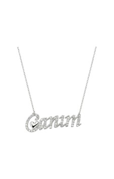Gümüş Canım Yazılı Bayan Kolye 01 - Gold 17385450 Gümüş Canım Yazılı Bayan Kolye 01 - Gold 17385450