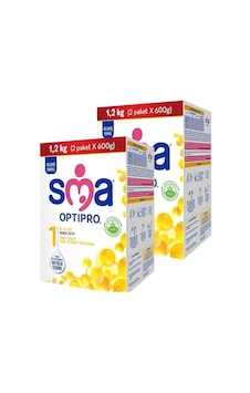Sma Optipro 1 Bebek Sütü 1200 G 2 Adet Sma Optipro 1 Bebek Sütü 1200 G 2 Adet