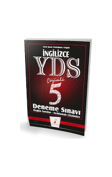 İngilizce Yds Çözümlü 5 Deneme Sınavı Özgün Sorular Açıklamalı