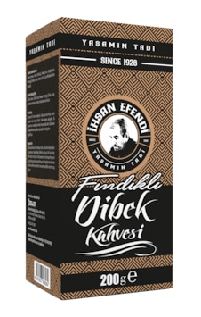 İhsan Efendi Fındıklı Dibek Kahvesi Kutu 200 G İhsan Efendi Fındıklı Dibek Kahvesi Kutu 200 G