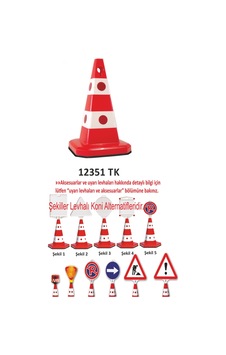 Kedi Gözlü Trafik Konisi - Evelux