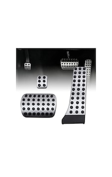 Mercedes W204-w207-w211-w212-w215-w220-e250 Uyumlu Geçme Otomatik Pedal Seti 3 Parça Siyah Krom Çok Renkli Mercedes W204-w207-w211-w212-w215-w220-e250 Uyumlu Geçme Otomatik Pedal Seti 3 Parça Siyah Krom Çok Renkli