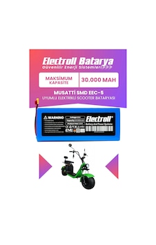 Musatti Smd Eec-5 Uyumlu Batarya Maksimum Kapasite 60v 30ah Elektrikli Scooter Bataryası Diğer Musatti Smd Eec-5 Uyumlu Batarya Maksimum Kapasite 60v 30ah Elektrikli Scooter Bataryası Diğer