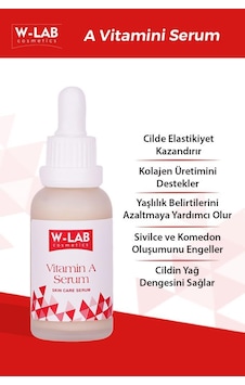 W-Lab Cosmetics Vitamin A Serum 30 ML W-Lab Cosmetics Vitamin A Serum 30 ML