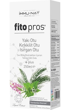 İmmu- Fito Pros Yakı Otu Kırkkilit Otu Isırgan Otu Sıvı Ekstr İmmu- Fito Pros Yakı Otu Kırkkilit Otu Isırgan Otu Sıvı Ekstr