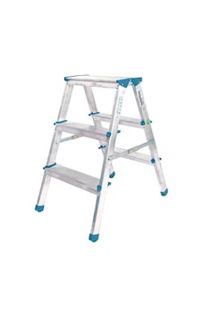 111 Yüzonbir Alüminyum Metal Merdiven Yükseklik 69cm Baş Genişlik 8cm 3+3 Çift Basamaklı Diğer 111 Yüzonbir Alüminyum Metal Merdiven Yükseklik 69cm Baş Genişlik 8cm 3+3 Çift Basamaklı Diğer