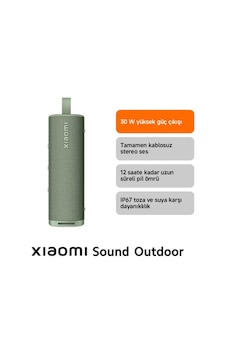 Xiaomi Sound Outdoor 30w Ip67 Taşınabilir Bluetooth Hoparlör Yeşil Xiaomi Sound Outdoor 30w Ip67 Taşınabilir Bluetooth Hoparlör Yeşil