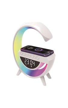 1 Adet Noas Yl86 1240 Simi Kablosuz Şarjlı Bluetoothlu Hoparlörlü Masa Lambası Rgb 1 Adet Noas Yl86 1240 Simi Kablosuz Şarjlı Bluetoothlu Hoparlörlü Masa Lambası Rgb