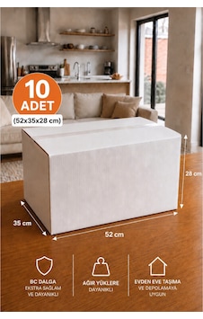 10 Adet Ev Taşıma Kolisi 52x35x28 Cm Bc Dalga Beyaz Koli + 10 Adet Kırılabilir Etiketi Dayanıklı Taşıma Kolisi 10 Adet Ev Taşıma Kolisi 52x35x28 Cm Bc Dalga Beyaz Koli + 10 Adet Kırılabilir Etiketi Dayanıklı Taşıma Kolisi