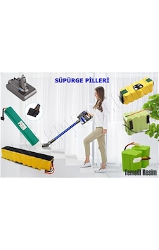 Goldmaster 15.6V 1300Mah Şarjlı Süpürge Pili