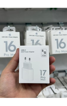 Rio Tech Usb-c 45w Power Adapter 5g Iphone 17 Pro Max Hızlı Şarj Rio Tech Usb-c 45w Power Adapter 5g Iphone 17 Pro Max Hızlı Şarj