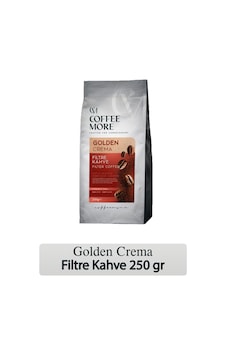 Coffee More Golden Crema Filtre Kahve 250 Gr Coffee More Golden Crema Filtre Kahve 250 Gr