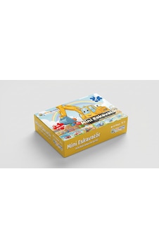 Mini Ekovator Puzzle 0-3 Yaş - Eşleştirme Etkileşimi