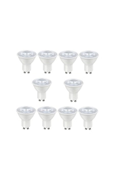 10 Adet 7 W. Amber Işık 1. Sınıf Ultra Kalite Gu10 Duy Led Ampul