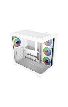 Cooler Master Elite 681 Argb Beyaz Tempered Glass Usb 3.0 850w 80+ Gold Atx 3.1 Gen5 Atx Mid Tower Kasa