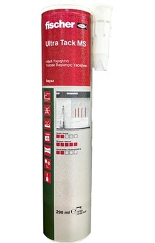 Fischer Ultra Tack Hibrit Yapıştırıcı Beyaz 290 Ml