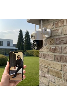 3 Kameralı Kablolu Akıllı Güvenlik Kamerası - 360 Ptz Hareketli, Çift Antenli, Wifi Ip, Gece Görüşlü Dış Mekan Kamera Çok Renkli 3 Kameralı Kablolu Akıllı Güvenlik Kamerası - 360 Ptz Hareketli, Çift Antenli, Wifi Ip, Gece Görüşlü Dış Mekan Kamera Çok Renkli