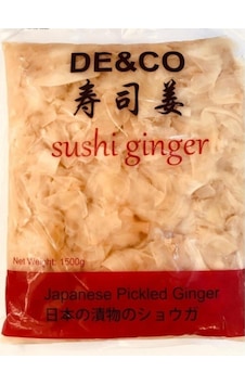 Deco Sushi Pickled Ginger Zencefil Turşusu 1.5 KG Deco Sushi Pickled Ginger Zencefil Turşusu 1.5 KG