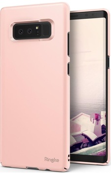 Ringke Slim Galaxy Note 8 İle Uyumlu Kılıf Peach Pink Ringke Slim Galaxy Note 8 İle Uyumlu Kılıf Peach Pink
