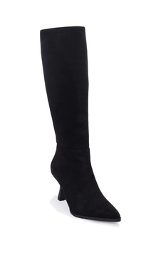 Dagoster Dza07-11338071 Siyah Süet Günlük Kasik Fermuarlı 8 Cm İncetopuklu Kadın Çizme Dagoster Dza07-11338071 Siyah Süet Günlük Kasik Fermuarlı 8 Cm İncetopuklu Kadın Çizme