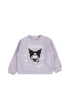 Kuromi 6-9 Yaş Sweatshirt - Lila