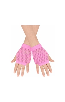 80 Ler 90 Lar Retro Neon Pembe File Parmaksız Kısa Eldiven 11 Cm 80 Ler 90 Lar Retro Neon Pembe File Parmaksız Kısa Eldiven 11 Cm