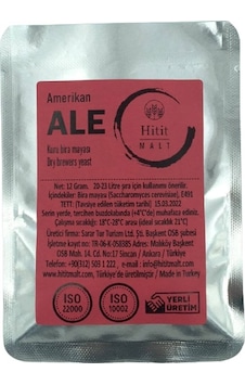 Hitit Malt Amerikan Ale Kuru Bira Mayası 12 G Hitit Malt Amerikan Ale Kuru Bira Mayası 12 G