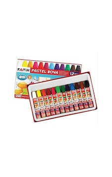 Fatih Pastel Boya 12li Çok Renkli Fatih Pastel Boya 12li Çok Renkli