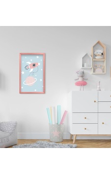 Bk Home Uzay Aracı Tasarımlı Dekoratif Pembe Ahşap Çerçeveli Çocu (495494051) Bk Home Uzay Aracı Tasarımlı Dekoratif Pembe Ahşap Çerçeveli Çocu (495494051)