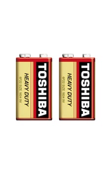 Toshiba 6F22KG 9 Volt Pil (2 Adet) Toshiba 6F22KG 9 Volt Pil (2 Adet)