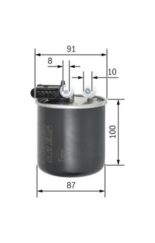 Bosch F026402133 Dizel Filtre 1986- Bosch F026402133 Dizel Filtre 1986-