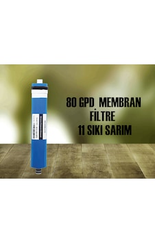 80 Gdp Membran Filtre Su Arıtma Cihazı Filtresi Ana Filtre Filtre